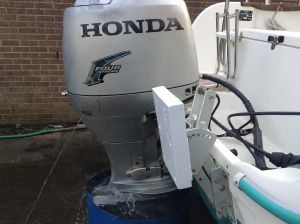 Honda BF90hp Longshaft,Electric Start,power trim & tilt (click for enlarged image)